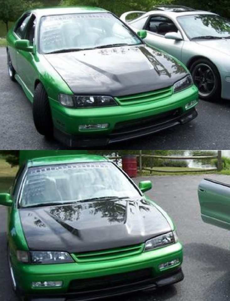 高品质94~97款Accord\雅阁CD4\CD5改装JU款开孔引擎盖