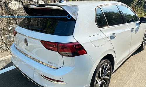 碳纤维高尔夫8\Golf 8改装oettinger款尾翼