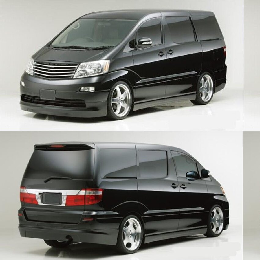 alphard 10系改装W款汽车包围