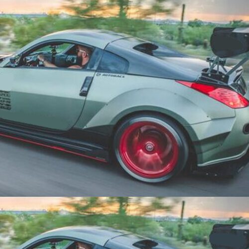 高品质350Z\Z33改装VIS GT款尾盖\后备箱盖