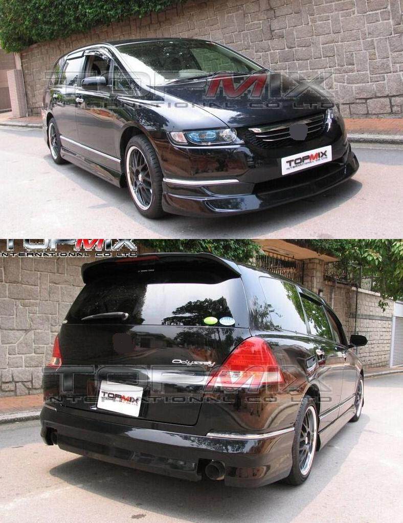 04~05款odyssey奥德赛改装vip版前唇后唇侧裙小包围