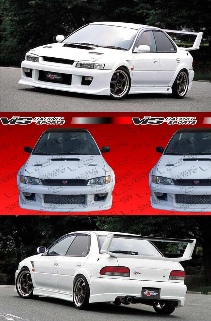 树脂92~99款Impreza翼豹WRX GC\GC8改装CS挚速款前杠\后杠\包围