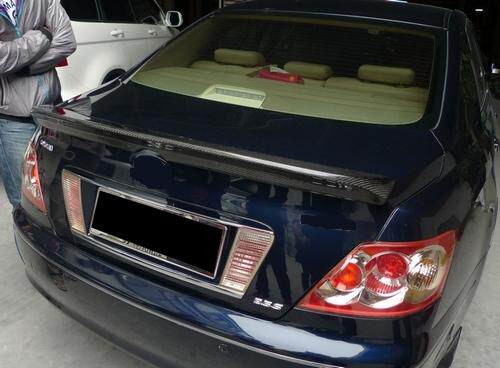 碳纤维05~09款锐志改装TR款压尾翼