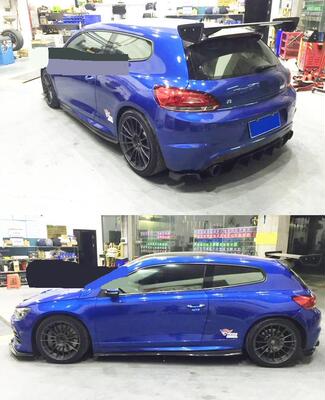 碳纤维Scirocco\尚酷\Scirocco R改装GT大尾翼