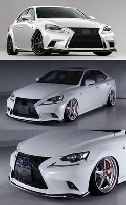 13~15款IS 250\IS 350\IS200T\F SPORT改装AM款前唇