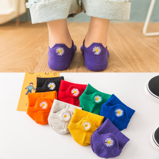 夏季 女士男士 船袜足跟全脚型防裂袜脚裂袜足裂袜子新品 5双装