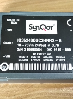 IQ36240QGC3HNRS IQ36240QGC3HNRS-G 电源模块 全新原装库存5个