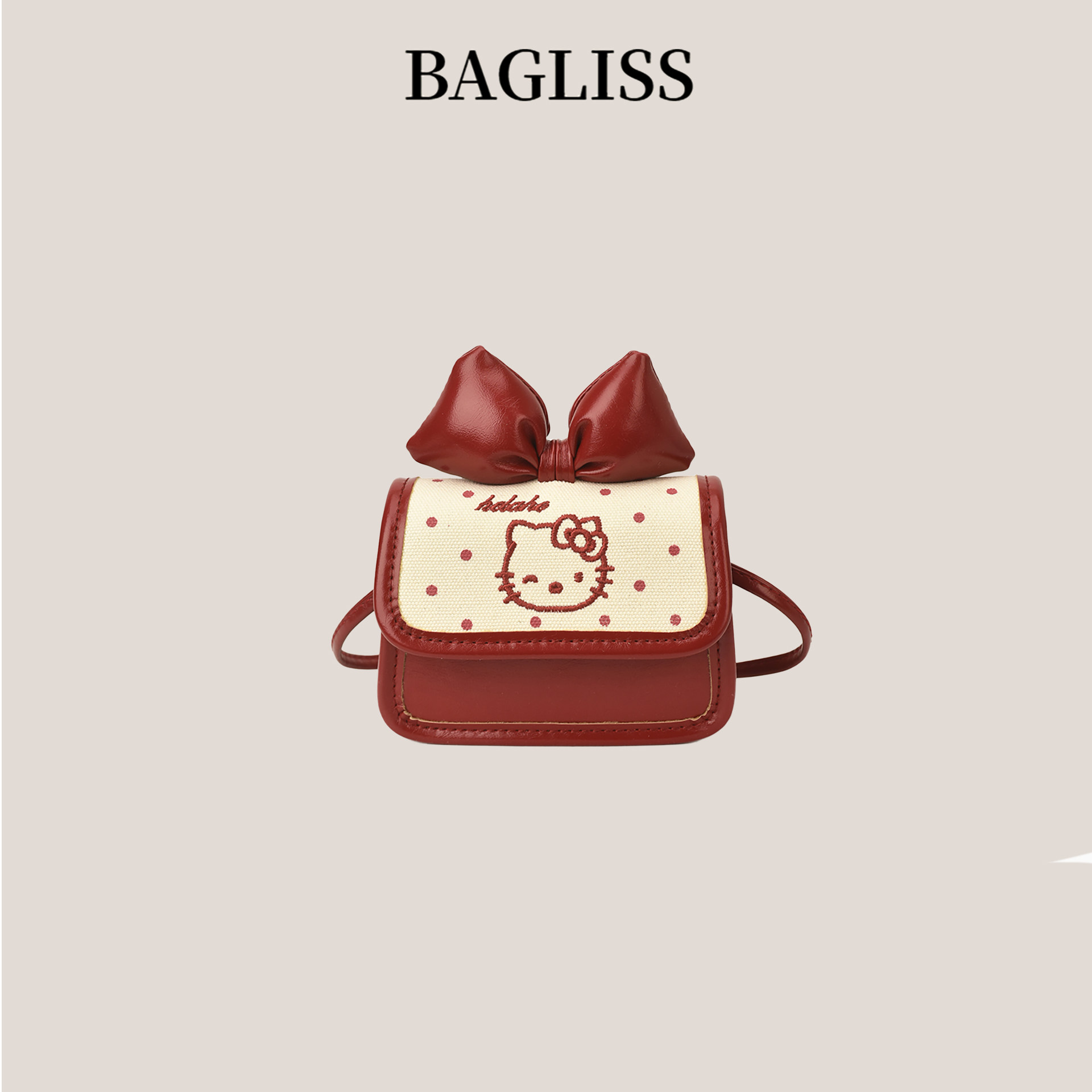 新年红色儿童包包迷你卡通hellokitty小方包可爱蝴蝶结女童斜挎包,箱包皮具/热销女包/男包,通用款女包,淘宝优惠券,粉丝福利购,淘宝优惠卷