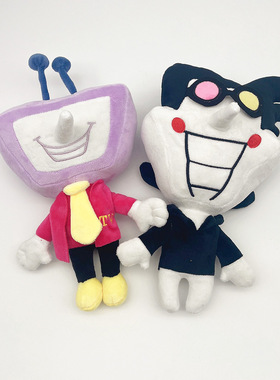 跨境新款DELTARUNE Deltarune Spamton Plush三角符文毛绒玩具