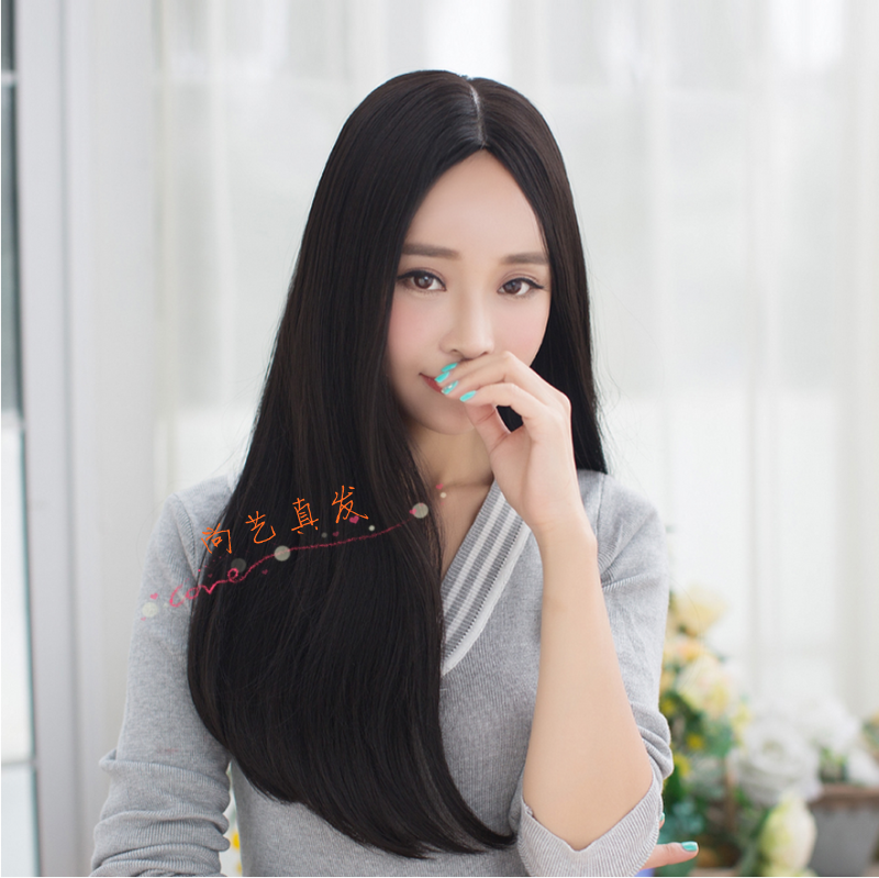 中分递针内扣长直发