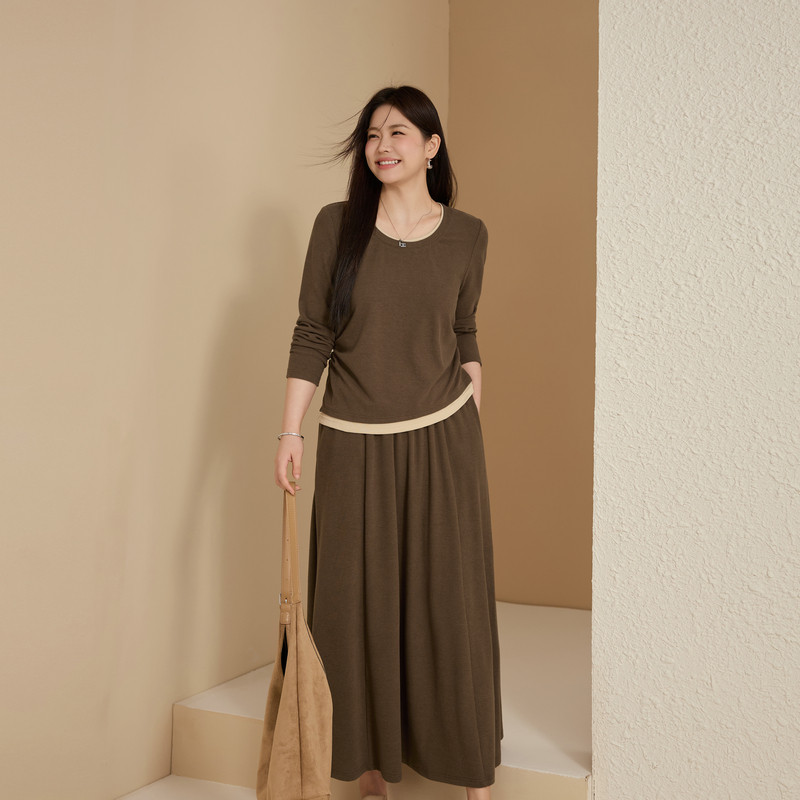 【懒人免搭配套装】纤莉秀大码女装简约慵懒气质两件套胖mm秋新款,女装/女士精品,大码套装,淘宝优惠券,粉丝福利购,淘宝优惠卷