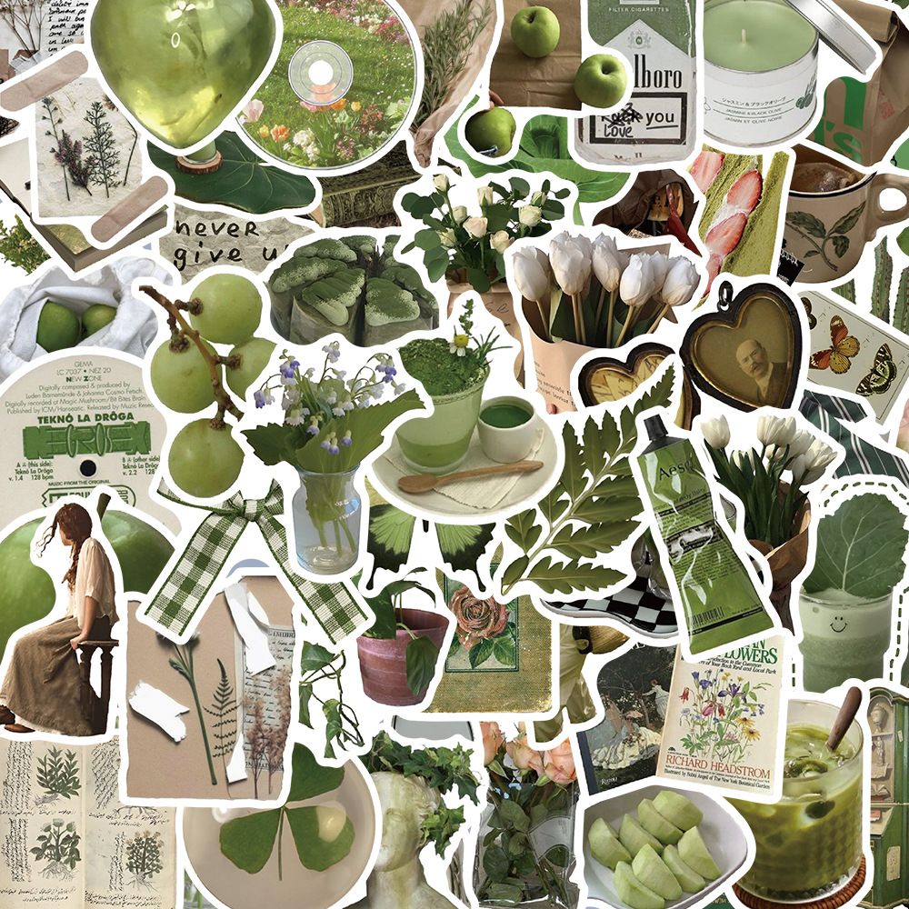 涂中鸦贴纸/立体贴纸62张橄榄