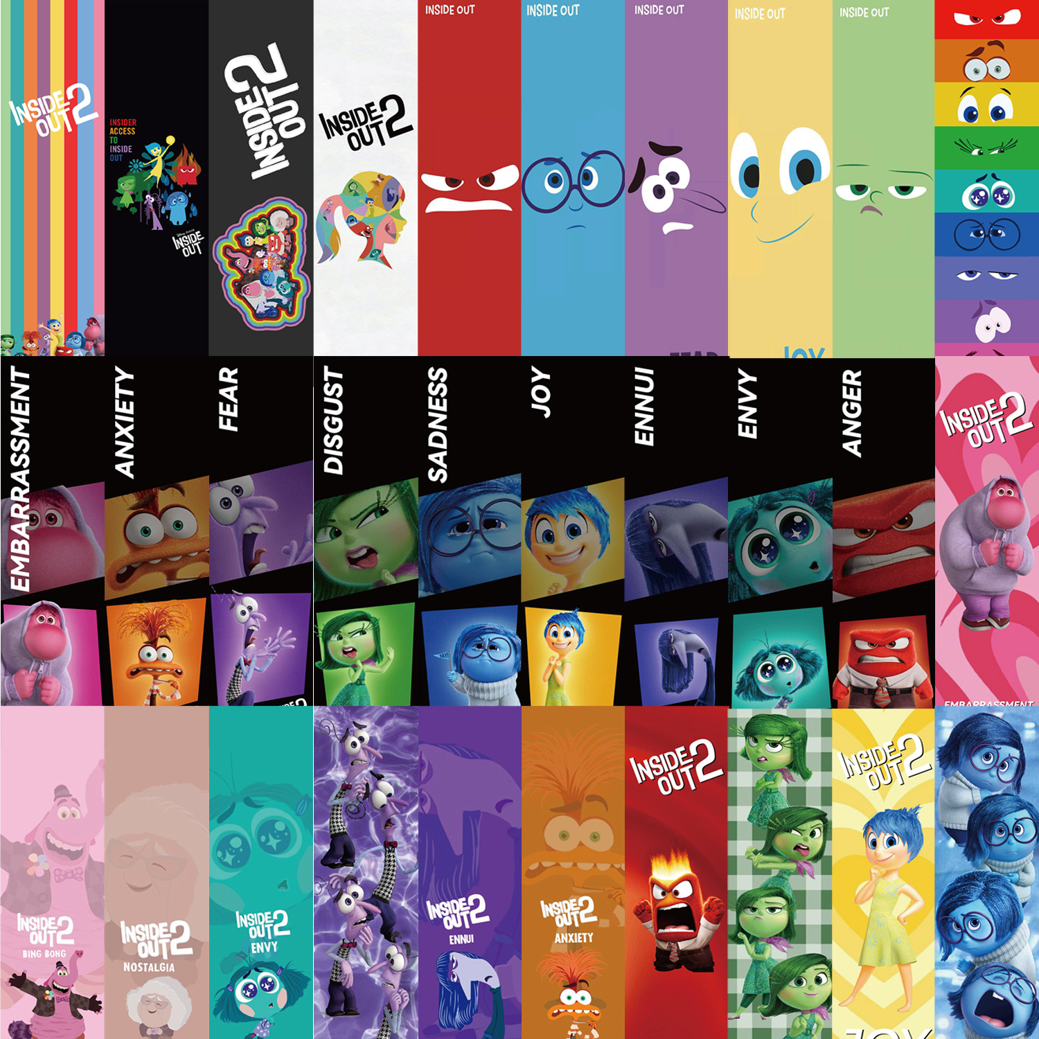 涂中鸦贴纸/立体贴纸30张卡通