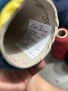 意大利进口精纺80支高质量 LP CA高奢100%山羊绒手工机织羊绒衫 B