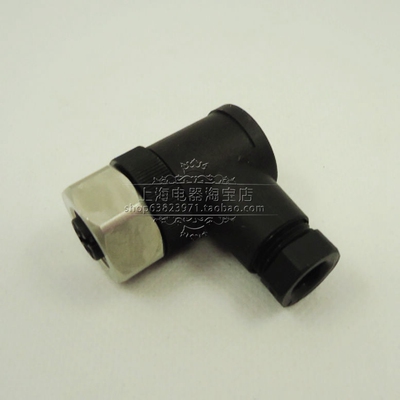 现货 德国IFM易福门E11509直角连接器 接插件 接插头弯型