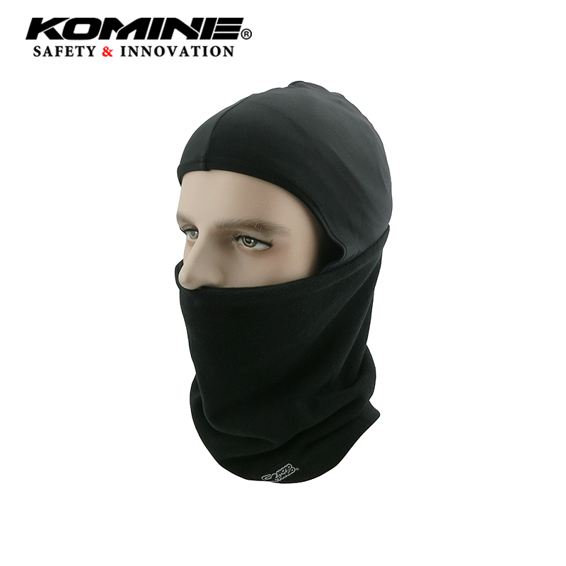 KOMINE冬季骑行头罩摩托车头盔头套围脖防风保暖机车骑行装备男女