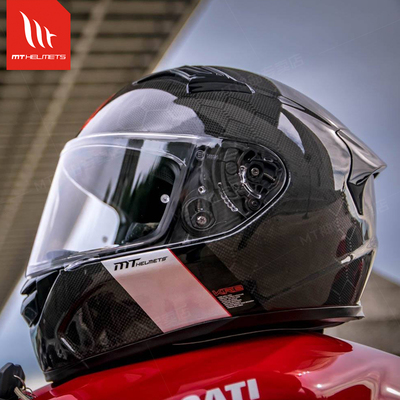 MT全盔摩托车碳纤维头盔超轻