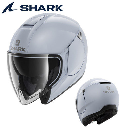 SHARK摩托车巡航四季双镜片半盔
