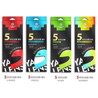 耀晖防雾贴头盔全盔防雾镜片