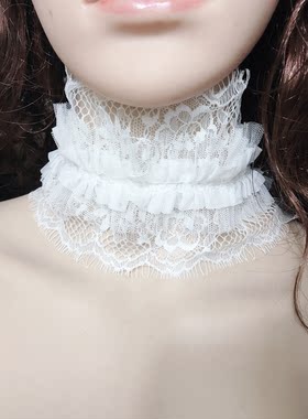 韩国脖颈链糖衣泡菜蕾丝女