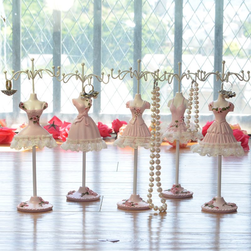 新款公主模特家居饰品摆件首饰架人台展示收纳架创意生日送礼礼品