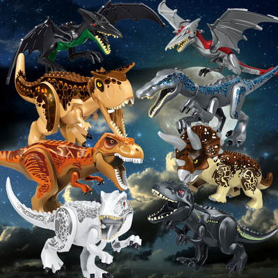 迅猛龙公园侏罗纪益智玩具