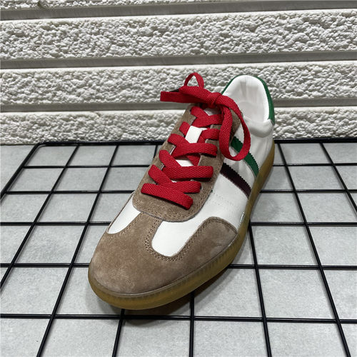 拼色德训鞋百搭休闲板鞋女