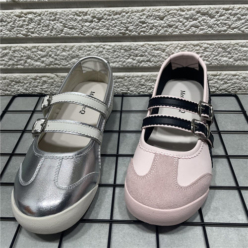 平底芭蕾复古玛丽珍鞋女