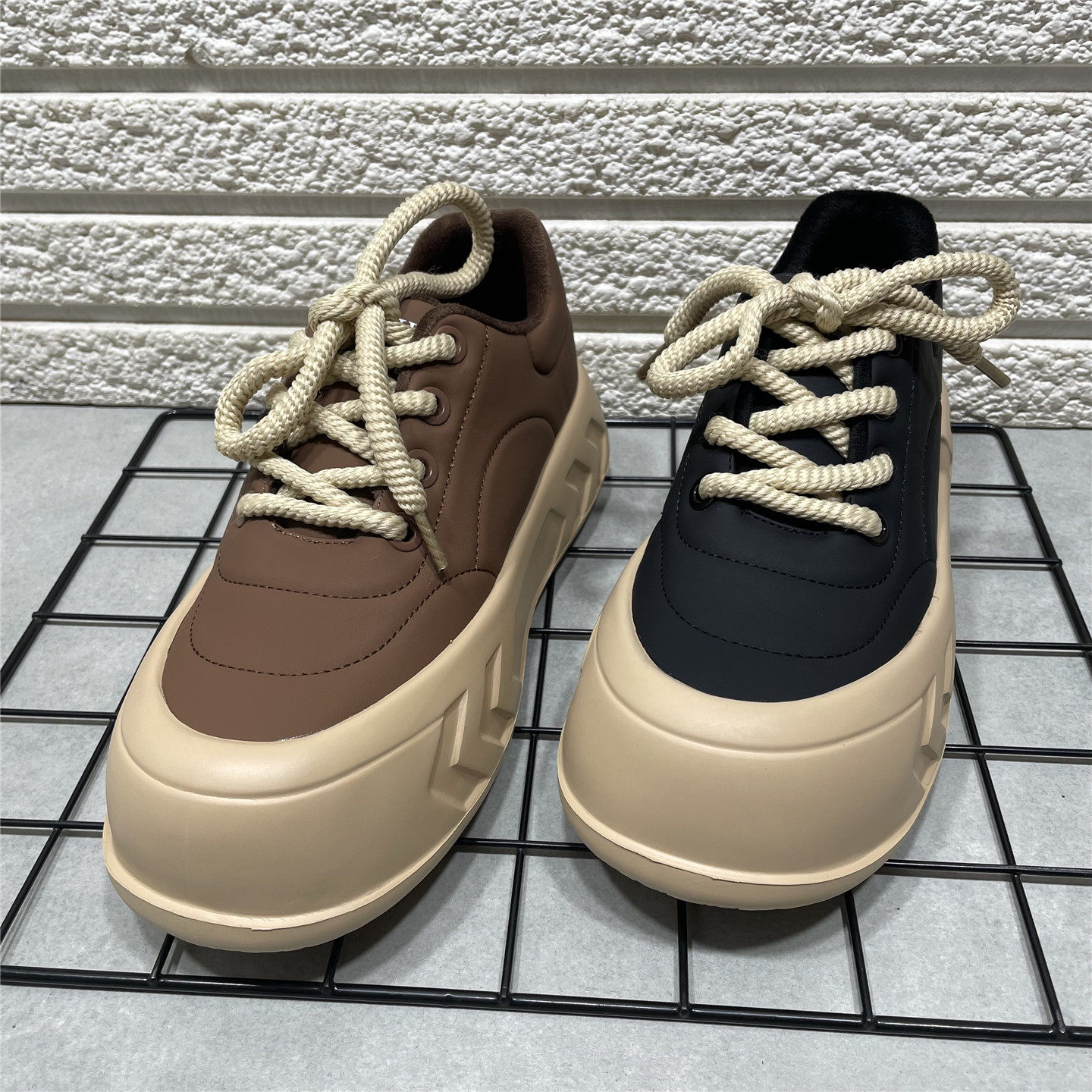 断码处理厚底低帮加绒面包鞋女冬季新款大码小众圆头丑萌休闲板鞋,女鞋,休闲板鞋,淘宝优惠券,粉丝福利购,淘宝优惠卷