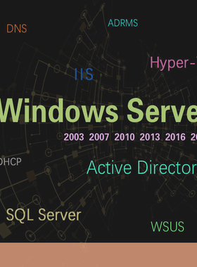搭建部署安装迁移升级Windows Server 2008 2012 2016 2019AD域控