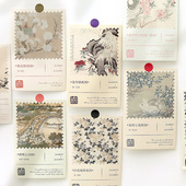 多款 古韵中国书法国画千里江山清明上河兰亭集序 国风字画明信片