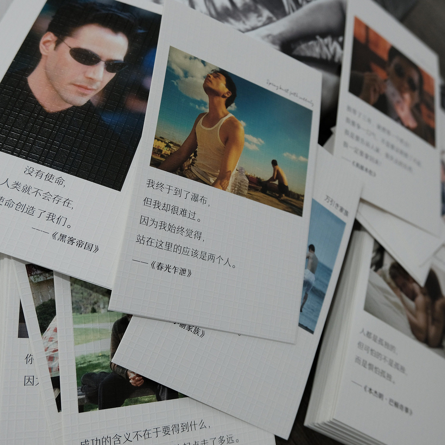 经典电影台词欣赏明信片100张