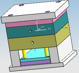 塑料注塑模具设计  电话机产品 三维造型/CAD制图ug分模 proe