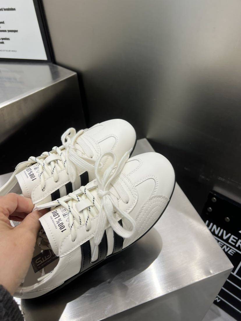 乐萱～实体店同售真皮平底德训鞋2026新款时尚休闲舒适女鞋,女鞋,时尚休闲鞋,淘宝优惠券,粉丝福利购,淘宝优惠卷