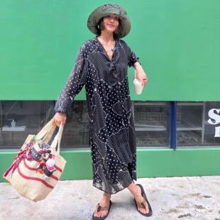 哥本哈根欢愉周末时髦精必须拥有 裙 艺术波点几何图形连衣裙衬衫