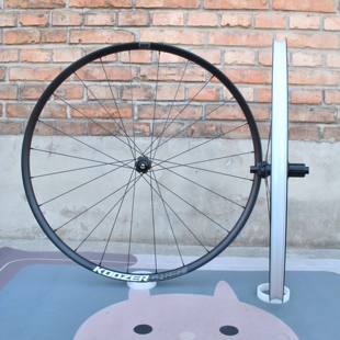 轱辘哥700c瓜车铝轮gr25车圈+dt350花鼓+wing20扁辐条