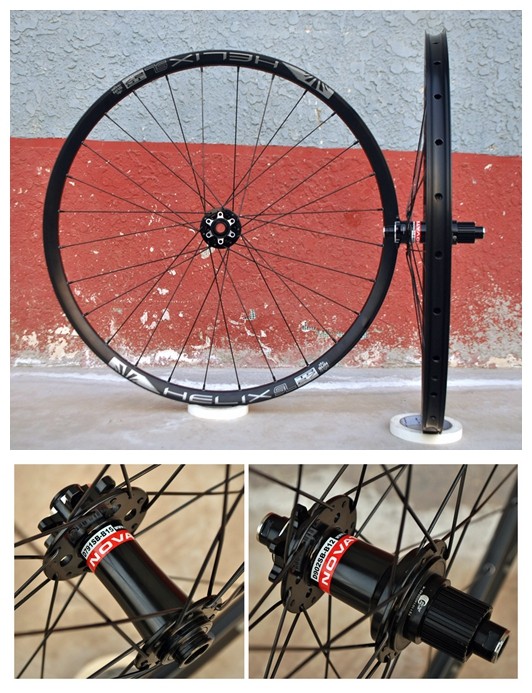 5/29"山地真空轮组太阳车圈久裕花鼓dt辐条boost ms塔基