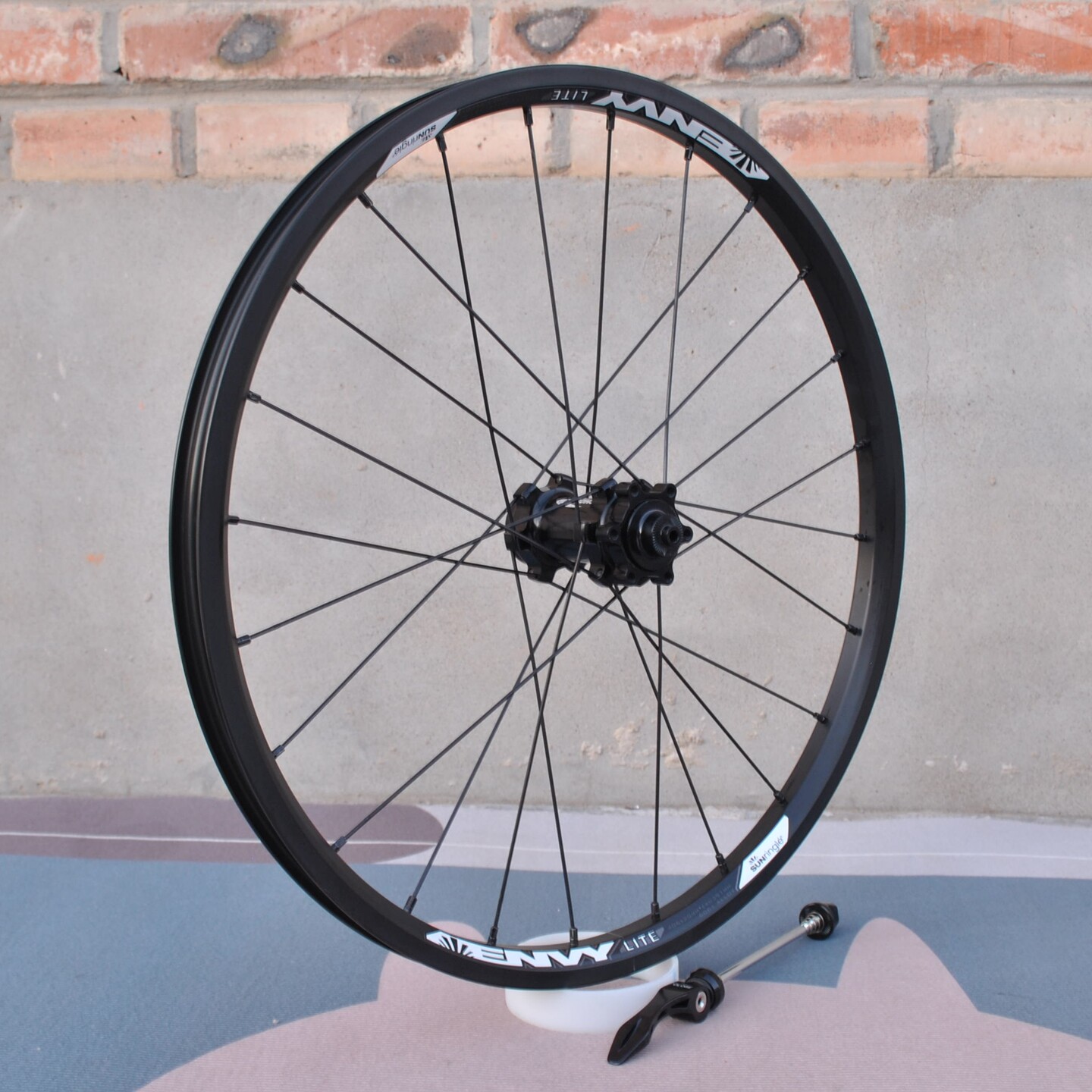 轱辘哥赔钱卖20寸406单前轮六钉碟刹太阳车圈chosen花鼓dt辐条