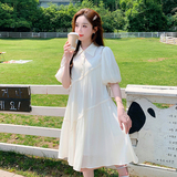 现货新款数据很好2023夏装女式新款连衣裙减龄23830P135K188，女装连衣裙，浙宝296A