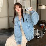 296A【秋装新款】2023新款复古美式牛仔外套2336-P140K198，女装短外套，浙宝296A