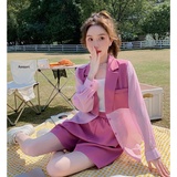 【新款现货】2023新款夏装防晒服套装23813P125K178，女装套装/套裙，浙宝296A