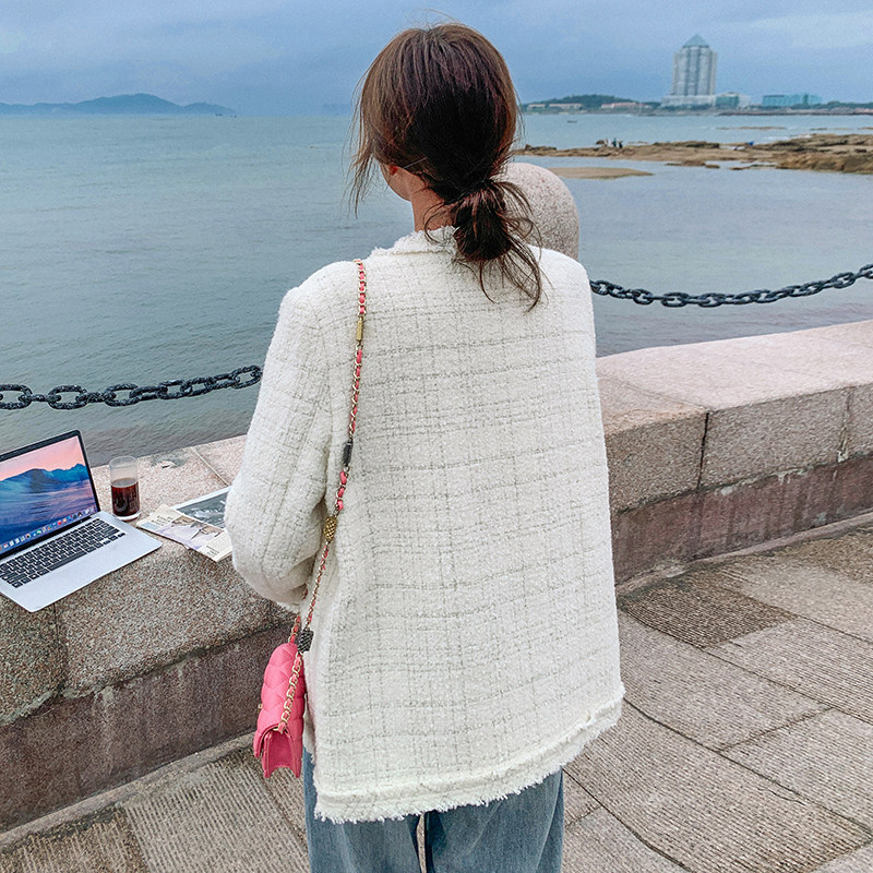 【新款现货】秋冬新款小香风加厚外套2340-P160-K218,女装短外套,浙宝296A