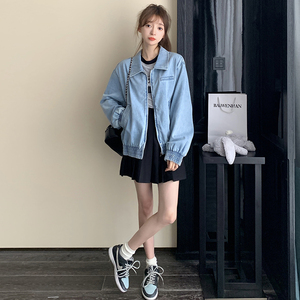 296A【秋装新款】2023新款复古美式牛仔外套2336-P140K198