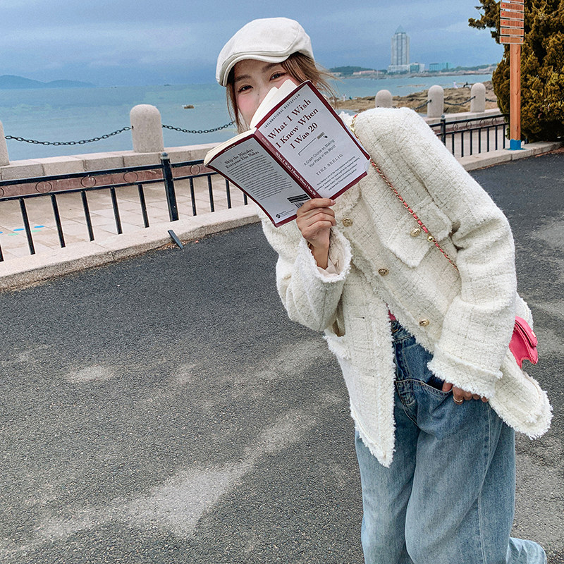 【新款现货】秋冬新款小香风加厚外套2340-P160-K218,女装短外套,浙宝296A