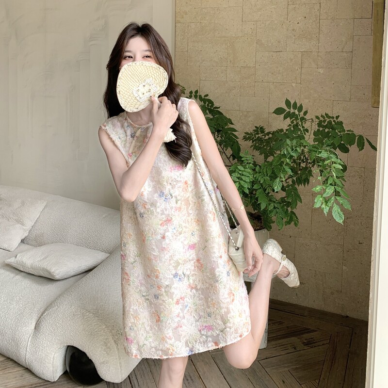 【新款】26夏季风肌理感彩色提花连衣裙2B130-8165-P140-K248,女装连衣裙,浙宝296A