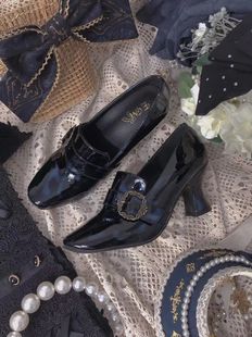 现货 星空皮鞋 「空衣柜 茵菲尔德CLA基佬哥特修女LOLITA