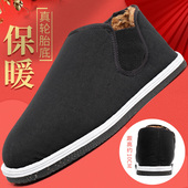 高帮轮胎底加绒保暖耐磨防刺穿休闲鞋 轻便透气工作劳保鞋 车间干活