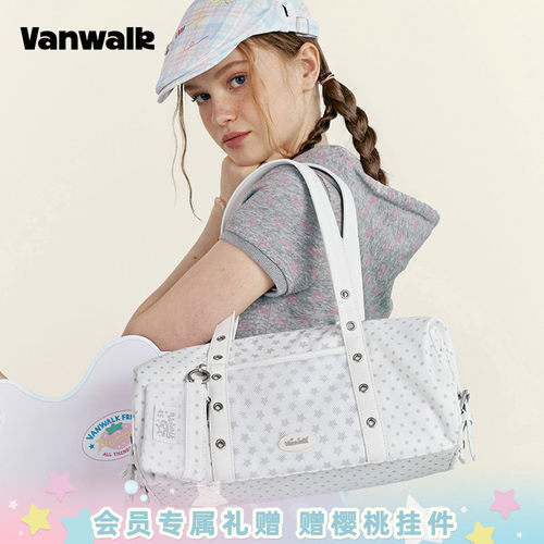 VANWALK/出走日常通勤单肩手提包
