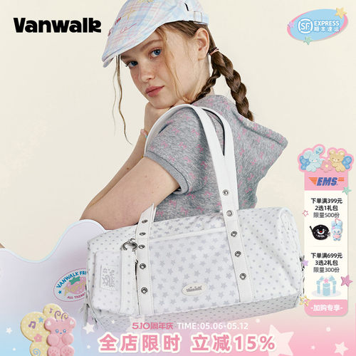 VANWALK/出走日常通勤单肩手提包