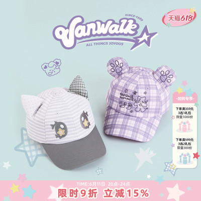 VANWALK/出走小猫耳朵户外鸭舌帽